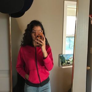 Pink Nike sweater